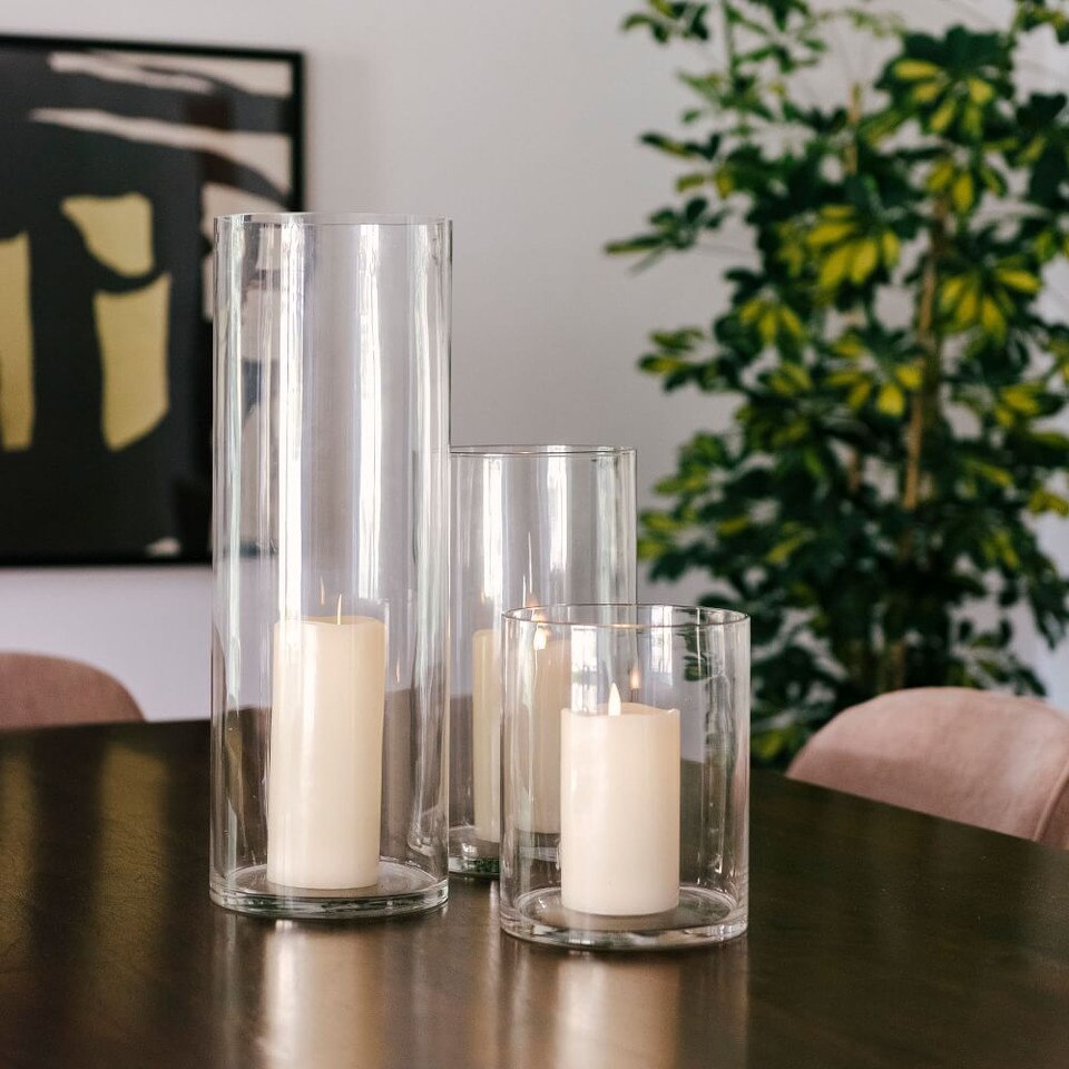 Unscented Wax Pillar Candle West Elm Australia